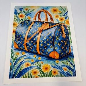 LV Keepall Handpainting